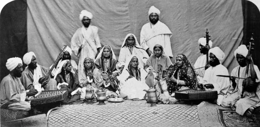 Filles de Nautch du Cachemire, vers 1860